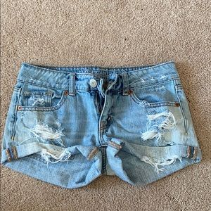 American Eagle jean shorts
